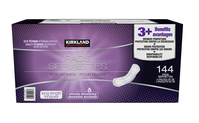 Kirkland Signature Pads for Women