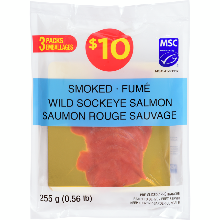 Smoked Wild Sockeye Salmon