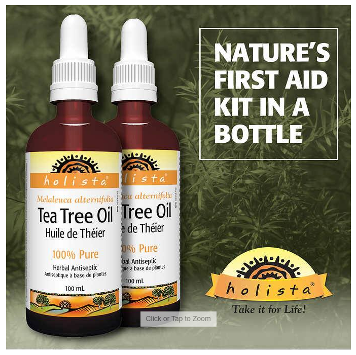 Holista 100% Pure Tea Tree Oil, 2 pack