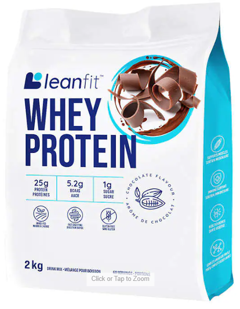 LeanFit Chocolate Naturals Whey Protein Powder