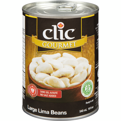 CLIC
Lima Beans, Large
540 ml