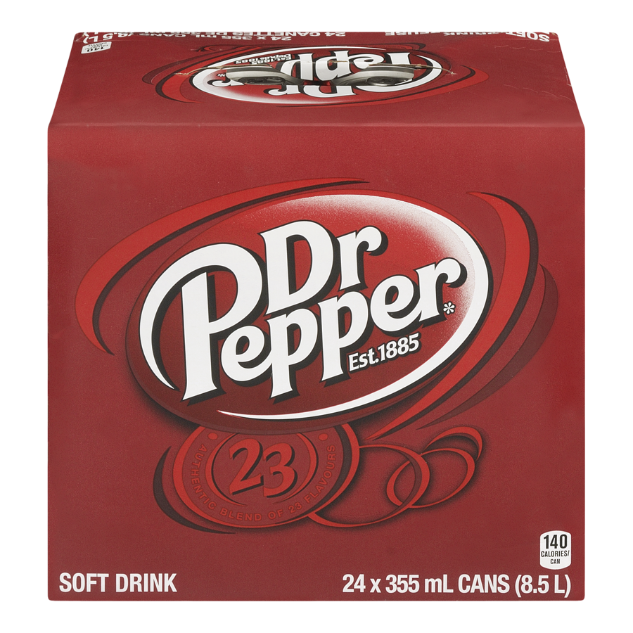 Dr Pepper Soda 24x355ml