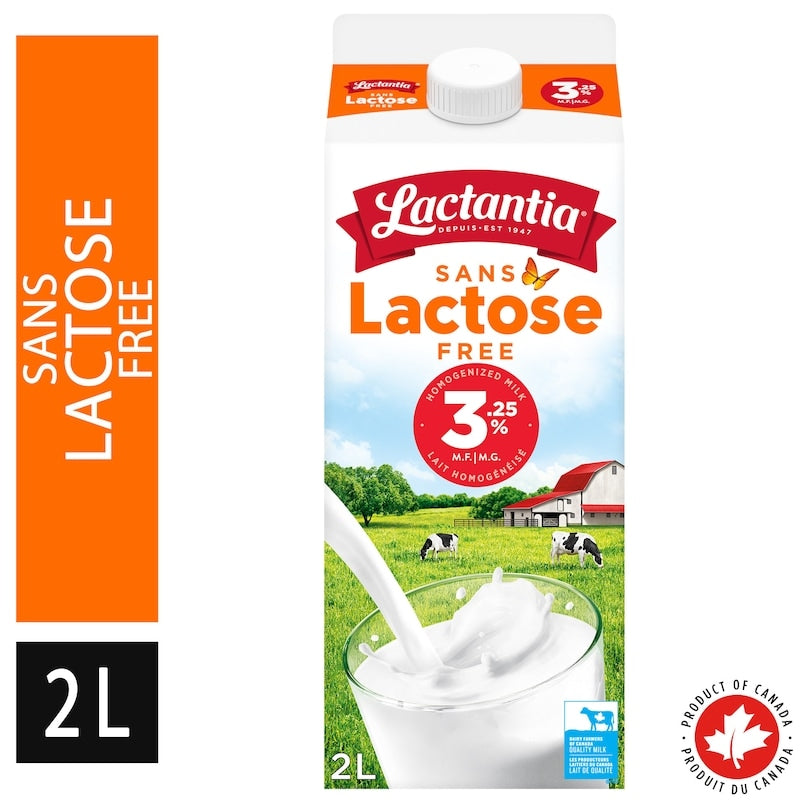 Lactantia Lactose Free Milk Homo 3.25%