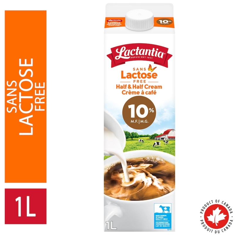 Lactantia Lactose Free Half & Half Cream 10%