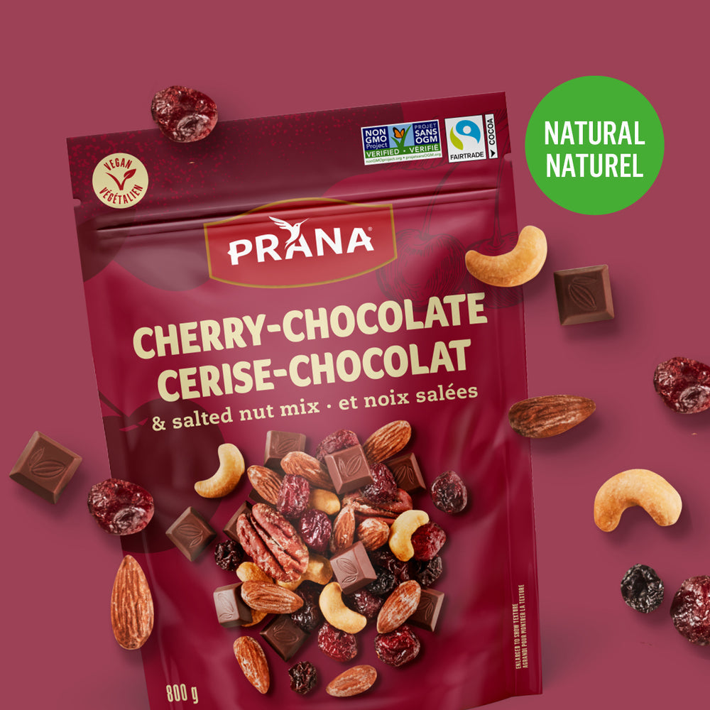 Prana Cherry Chocolate & Salted Nut Mix Trail Mix