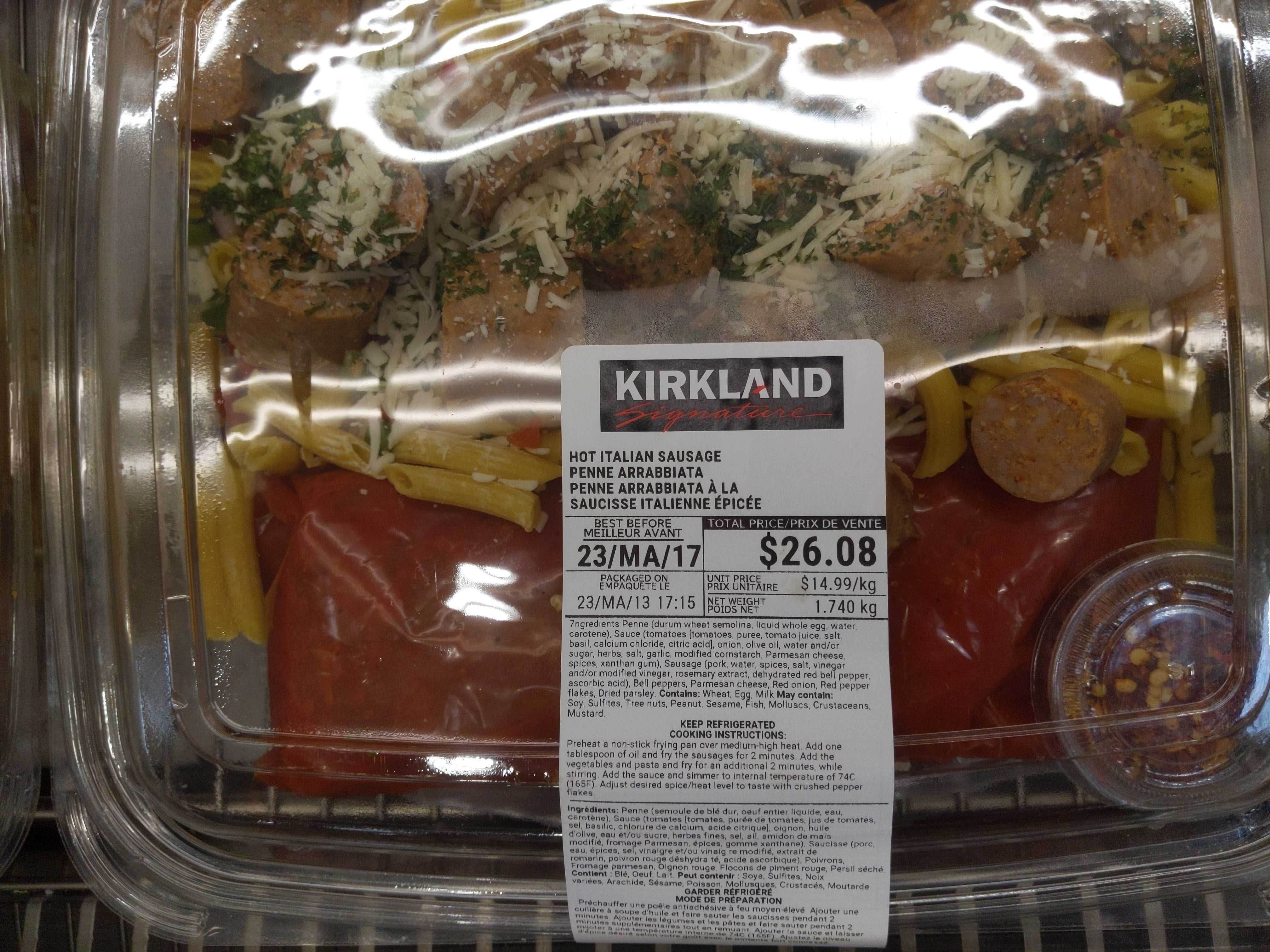 Hot Italian Sausage Penne Arrabiata