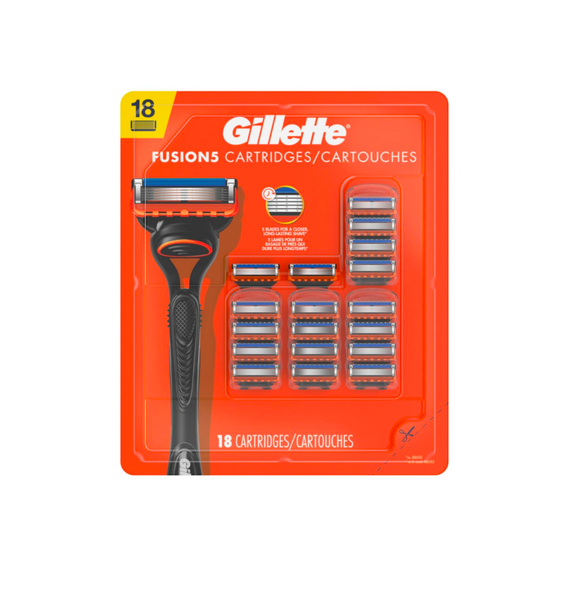 Gillette Fusion5 18 Refill Cartridges