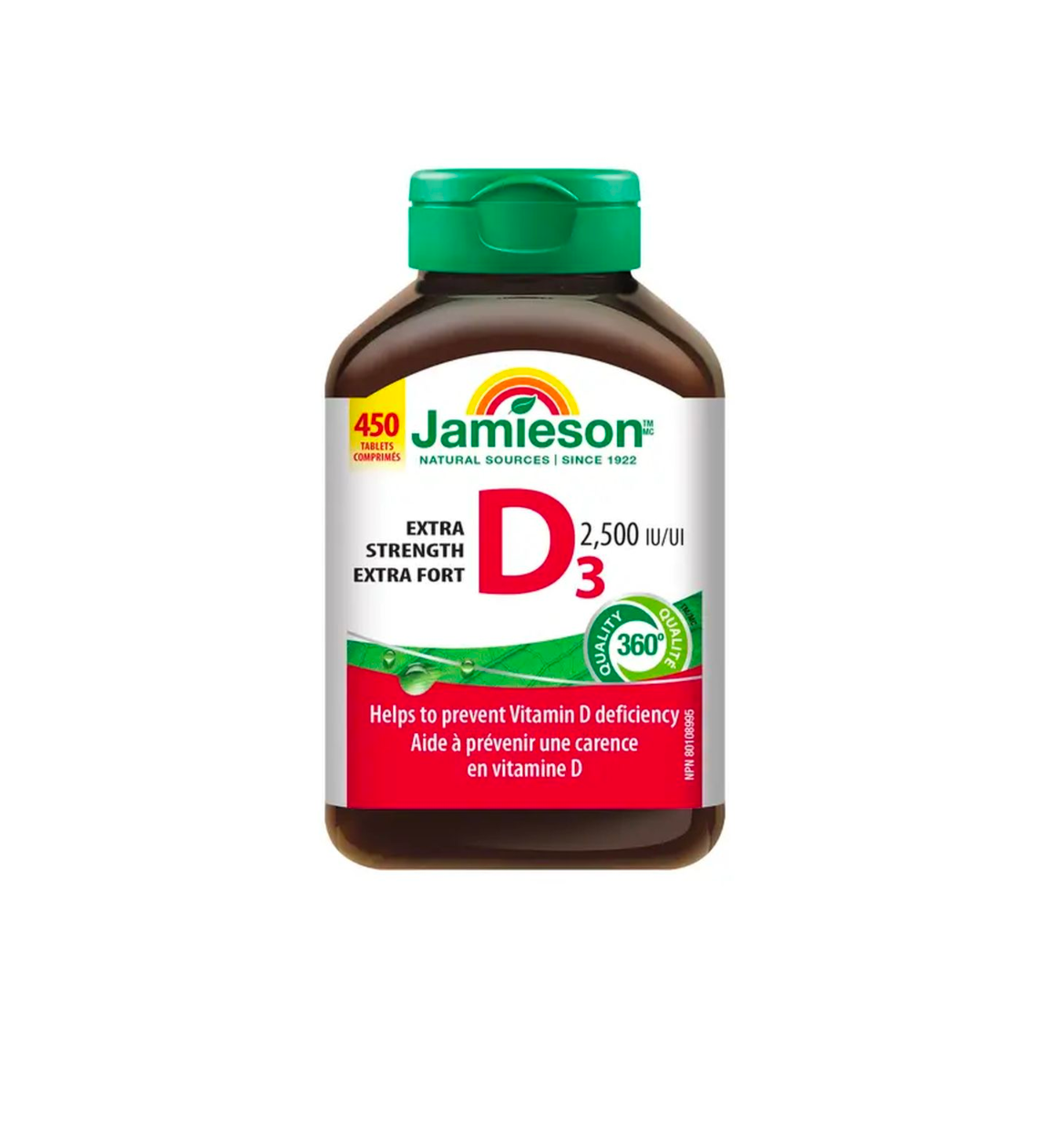 Jamieson Vitamin D 2500iu