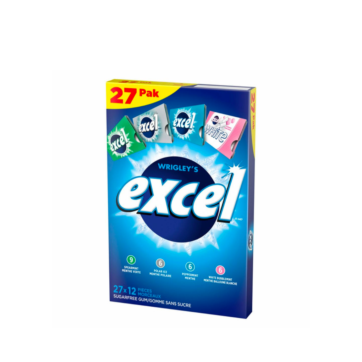 Excel Assorted Sugar-Free Gum