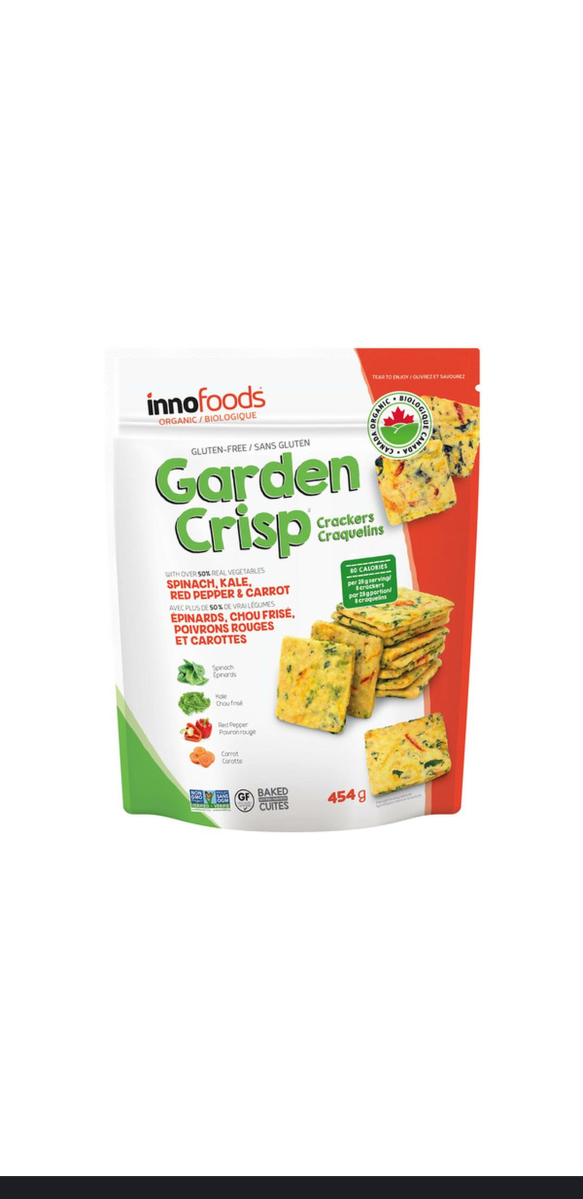 Inno Foods Organic Vegetable Crackers