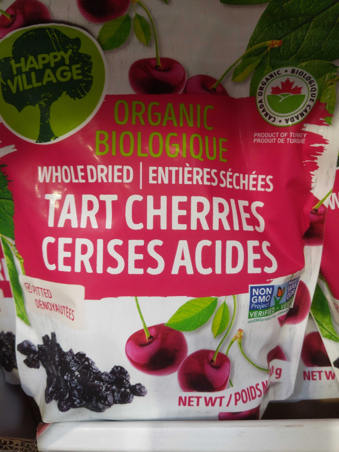 Happy Village Organic Dried Tart Cherries Coastal Connection