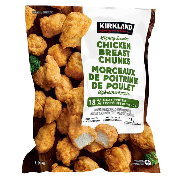 Kirkland Signature Breaded Chicken Chunks