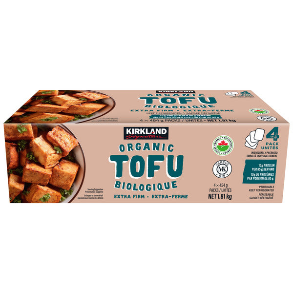 Kirkland Signature Organic Extra Firm Tofu 4 x 454 g