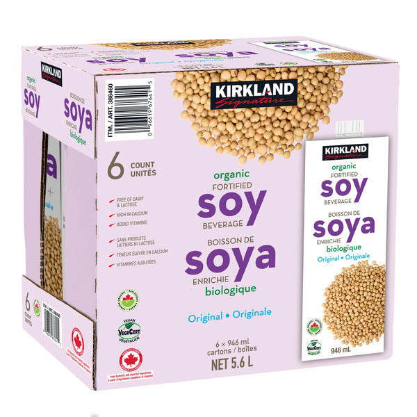 Kirkland Signature Organic Soy Beverage
