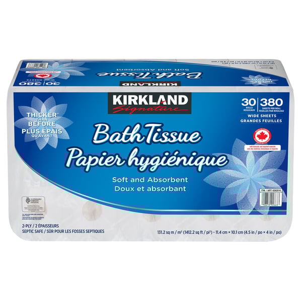 Kirkland Signature 2-Ply Bath Tissue