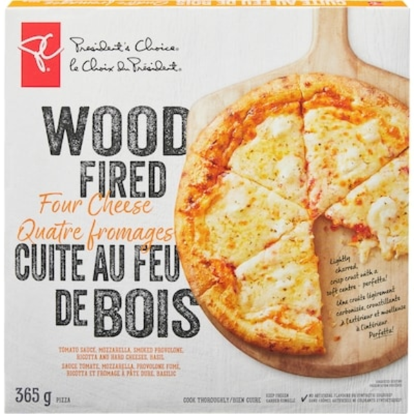 President’s Choice Wood Fired Four Cheese Pizza 379 g