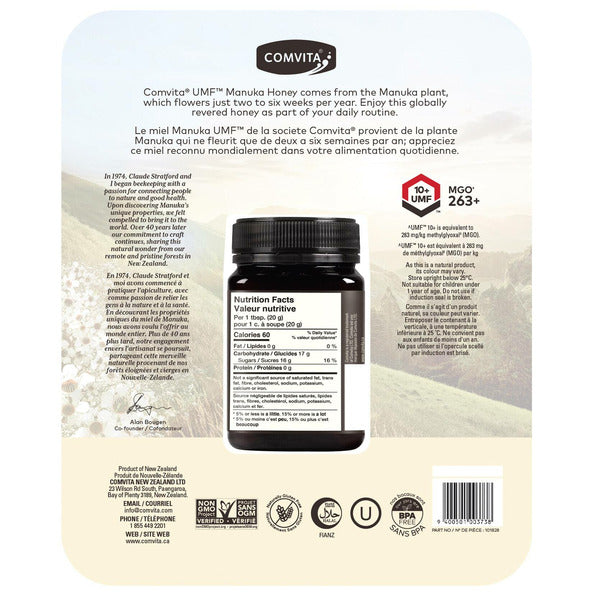 Comvita UMF 10+ Raw Manuka Honey 500g