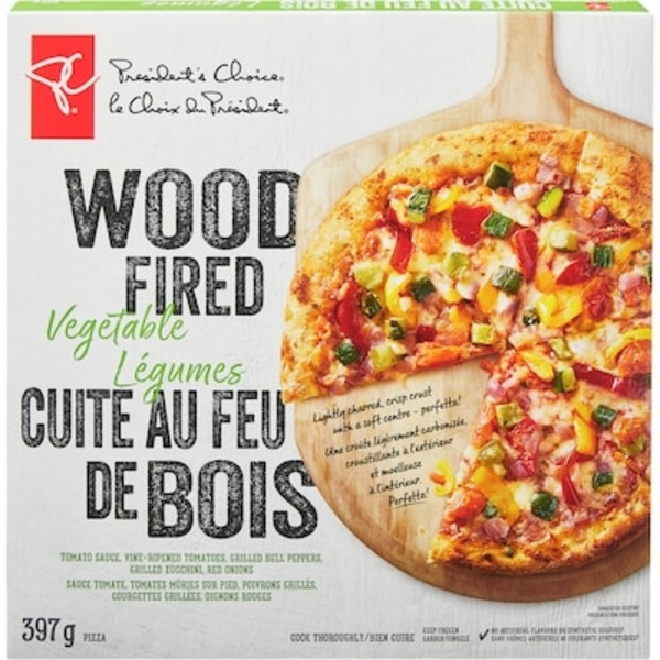 President’s Choice Wood Fired Vegetable Pizza