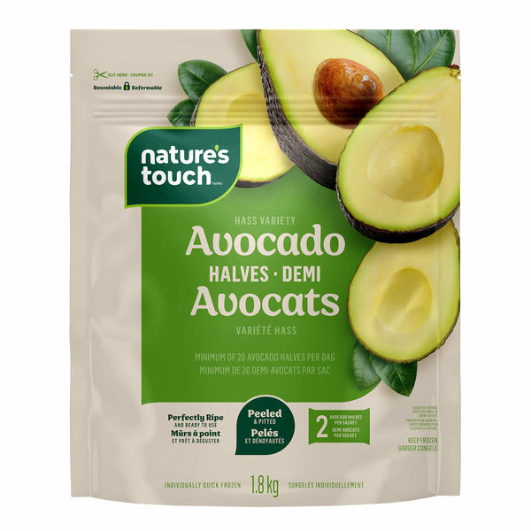 Nature’s Touch Hass Variety Avocado Halves 1.8 kg
