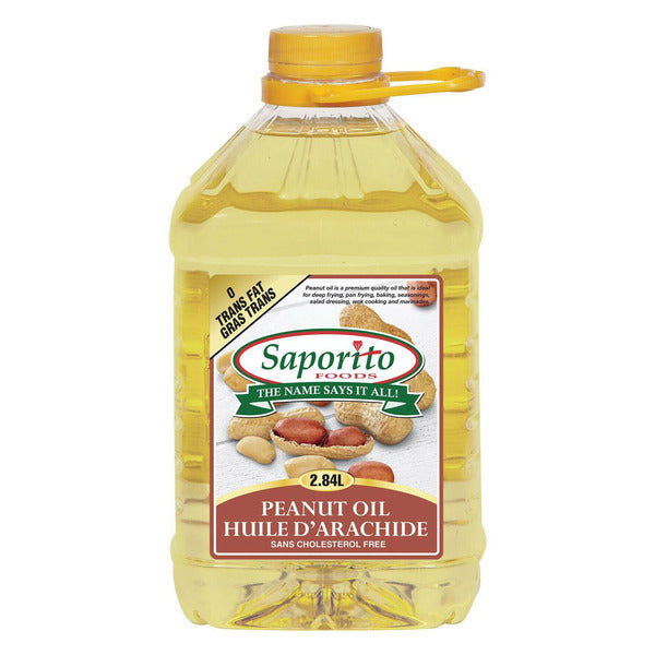 Saporito Foods Peanut Oil 2.84 L