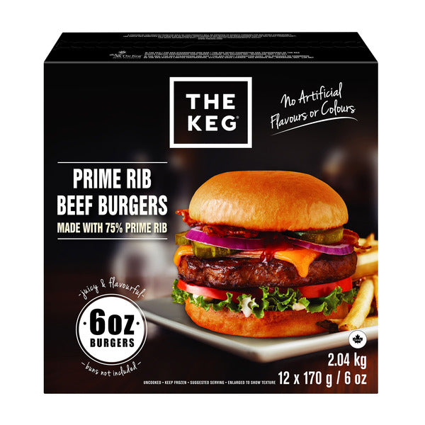The Keg Prime Rib Burgers