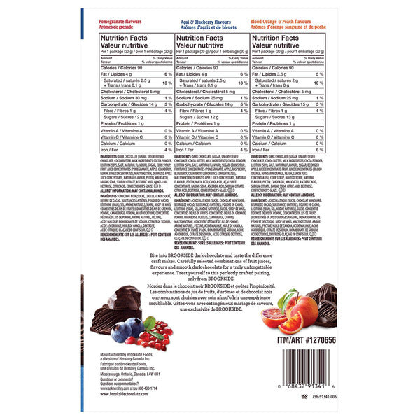 Brookside Dark Chocolate Assorted Pack