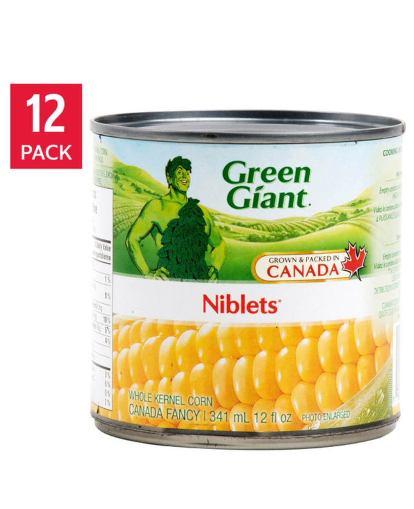 Green Giant Whole Kernel Golden Corn Niblets
12 x 341 ml