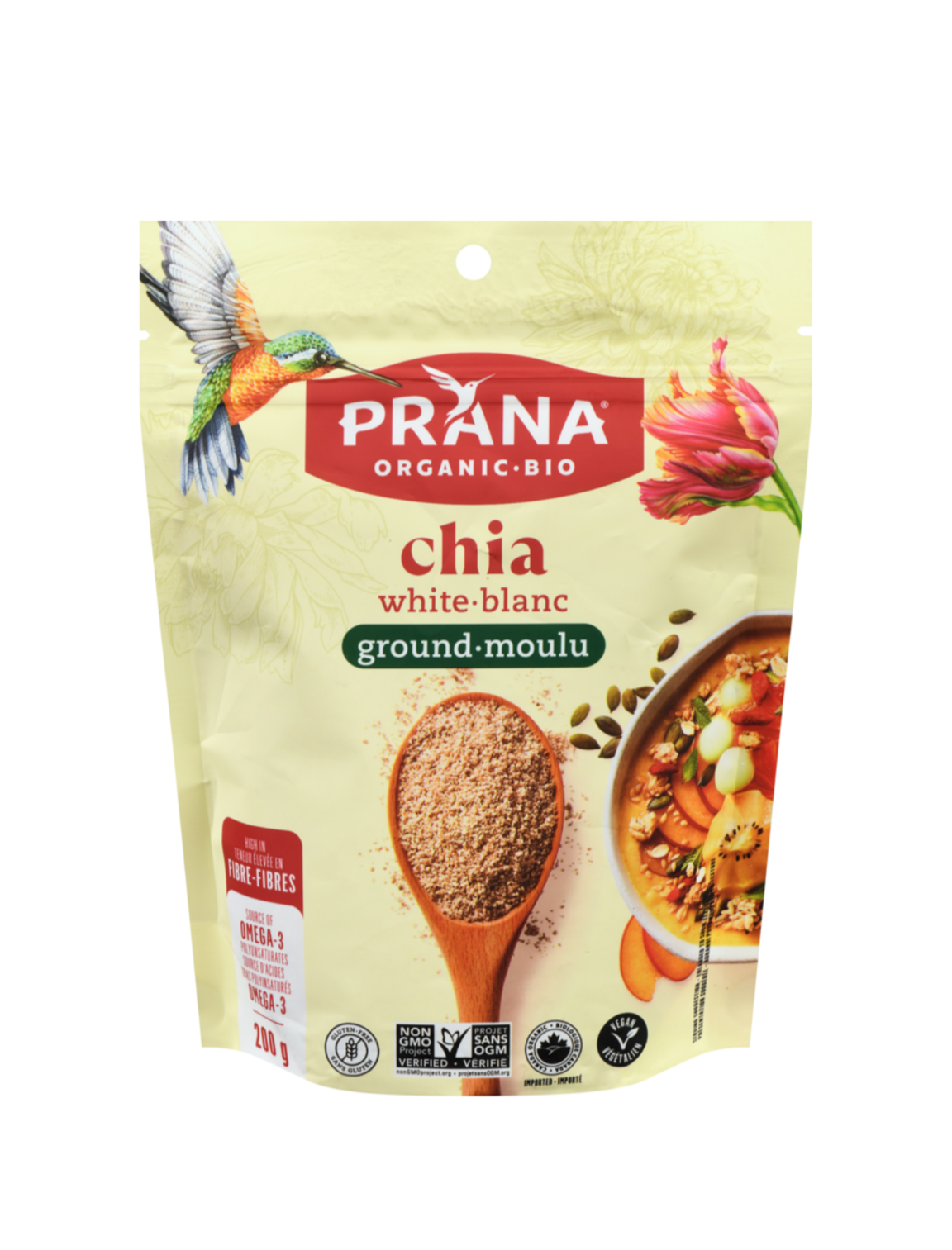prAna Organic Ground White Chia Seeds