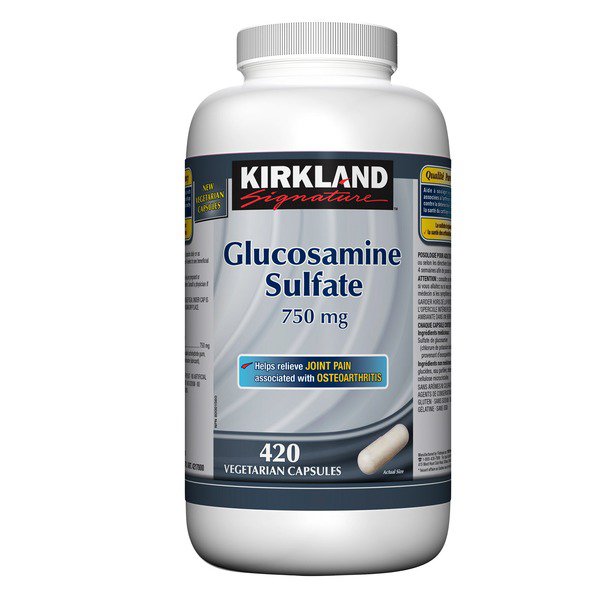 KS 750mg Glucosamine Sulfate Vegetarian Capsules