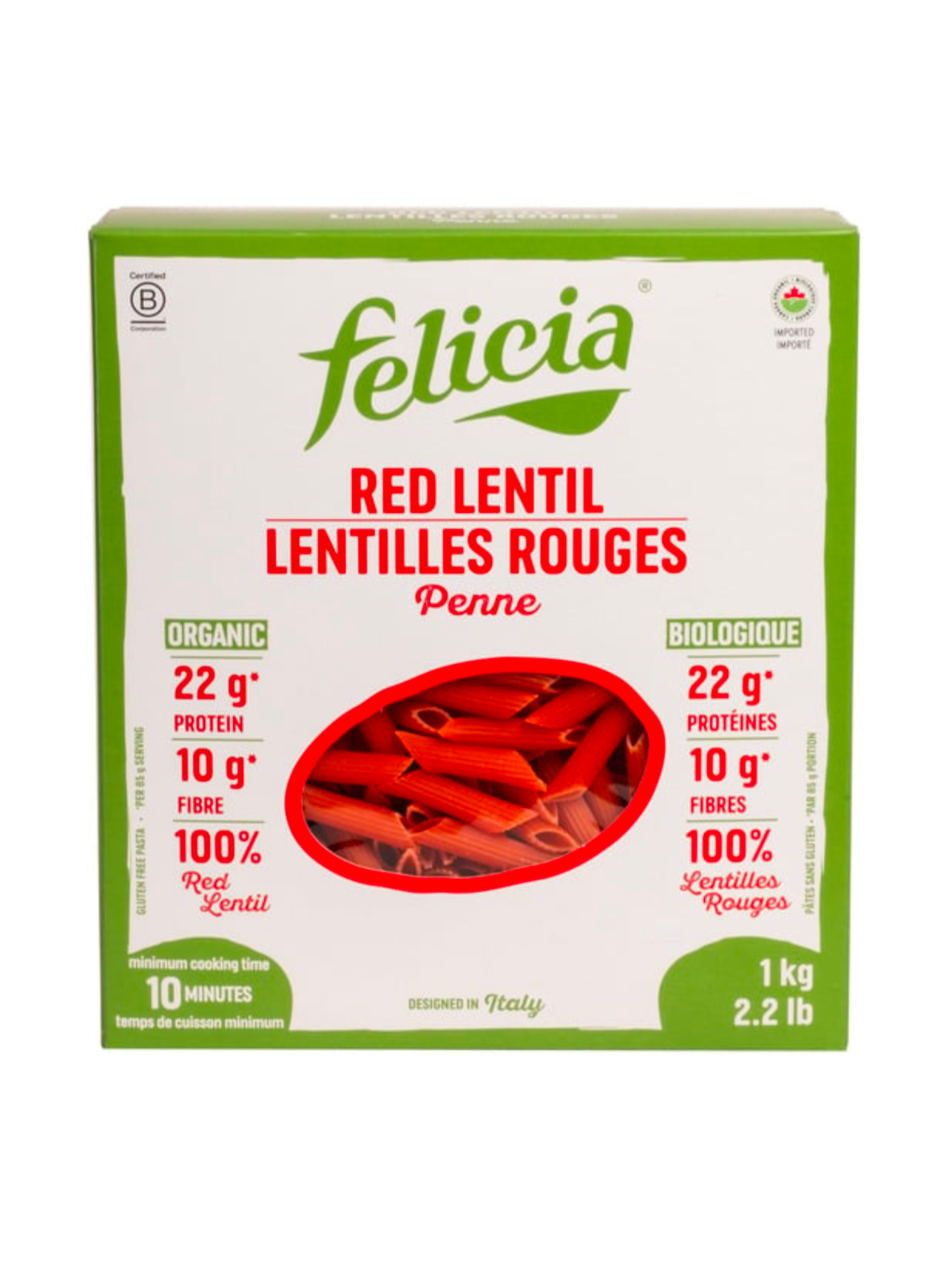 Chickapea Organic Spiral Pasta