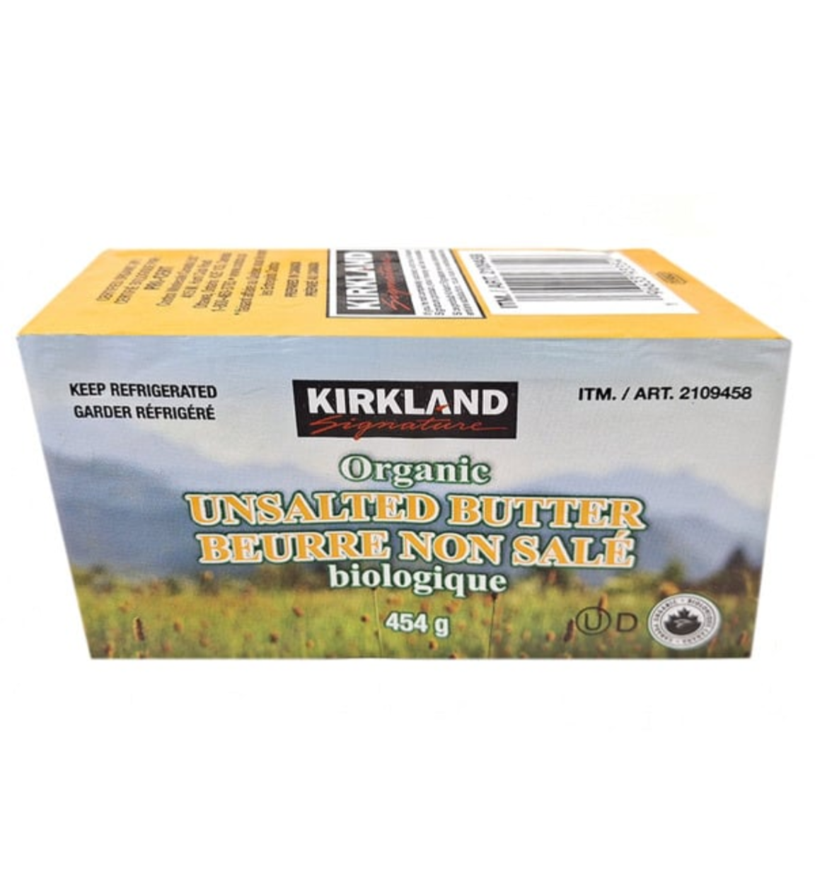 Kirkland Signature Organic Unsalted Butter 454 g