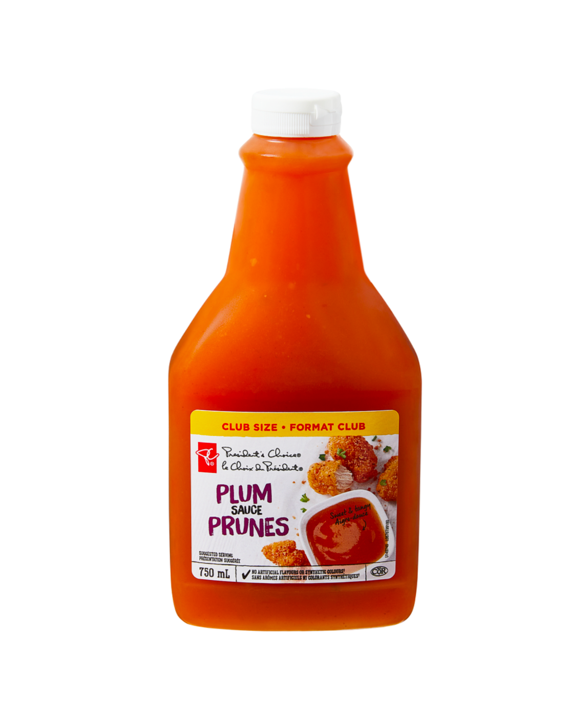 Presidents Choice Plum Sauce 750ml Bottle