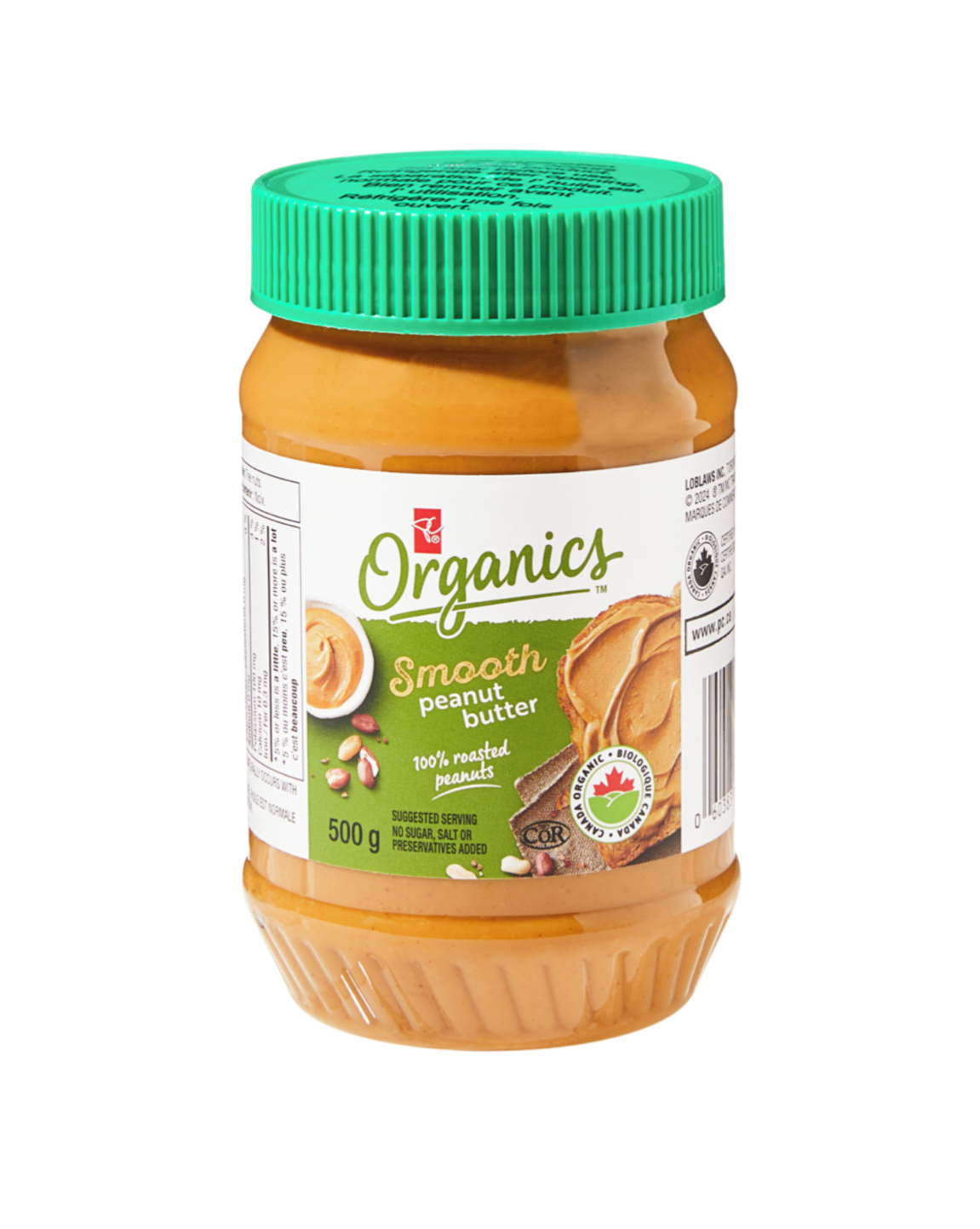 President's Choice Organics Smooth Peanut Butter