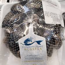 Saltspring Island Mussels 4lb