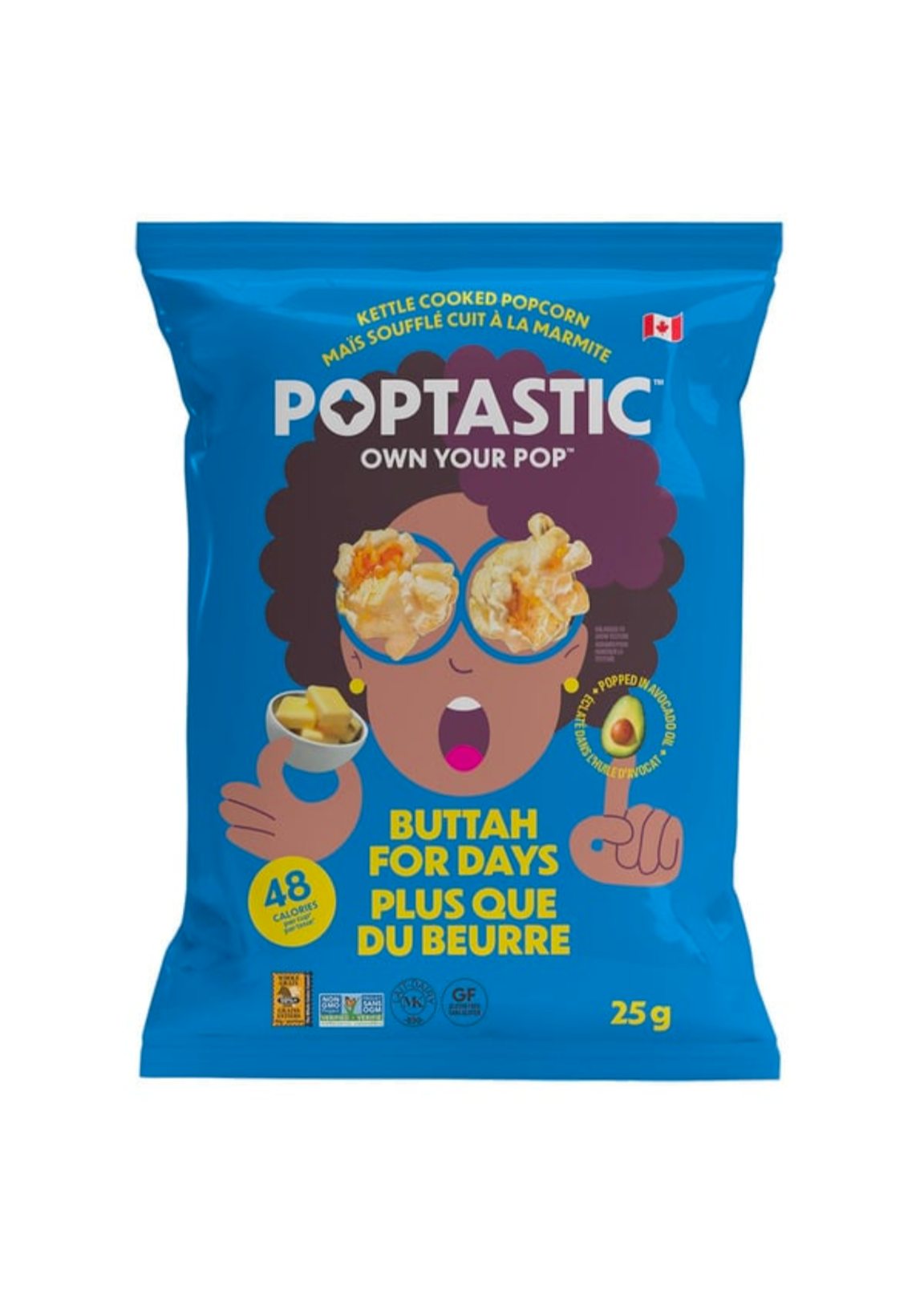 Poptastic kettle cooked popcorn