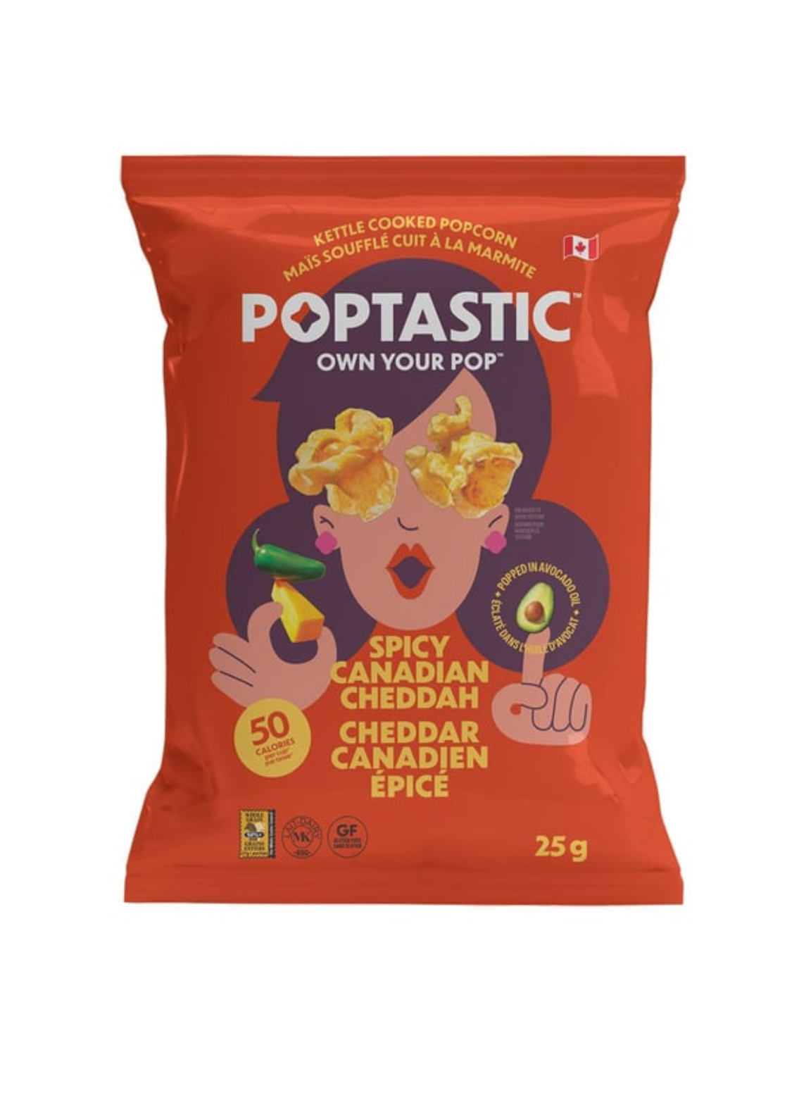 Poptastic kettle cooked popcorn
