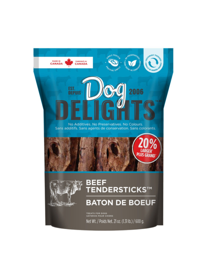 Dog Delights Beef Tendersticks Dog Treats
