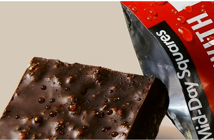 Mid-Day Squares [Almond Crunch] Functional Chocolate Bar