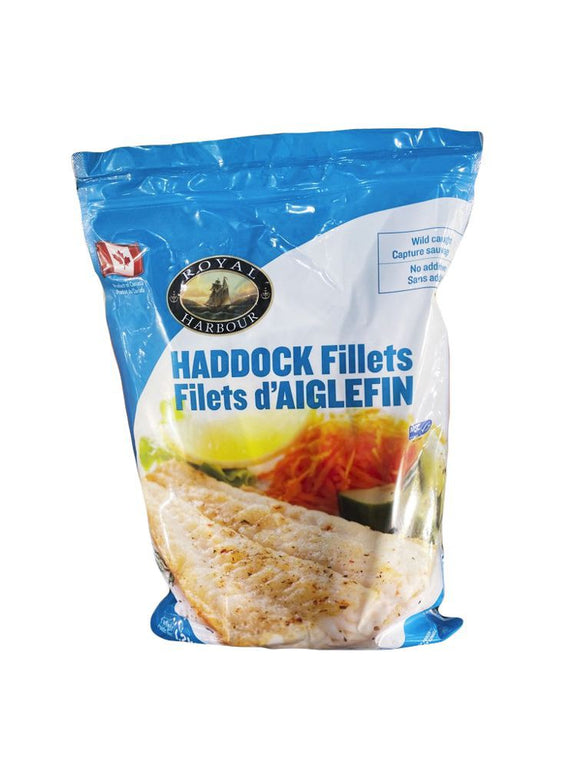 Royal Harbour Frozen Haddock fillets Coastal Connection