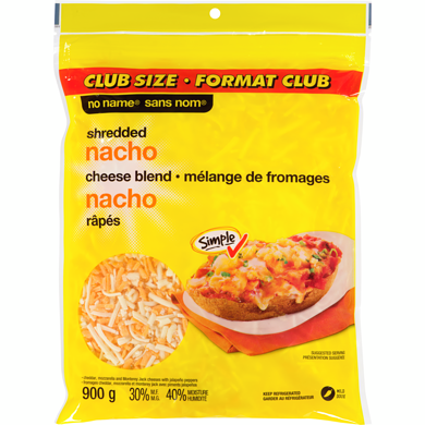 Shredded Cheese, Nacho 3 Cheese Club Pack