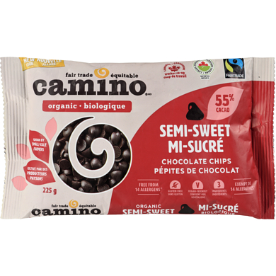 Cocoa Camino Semi-Sweet Chocolate Chips – Coastal Connection