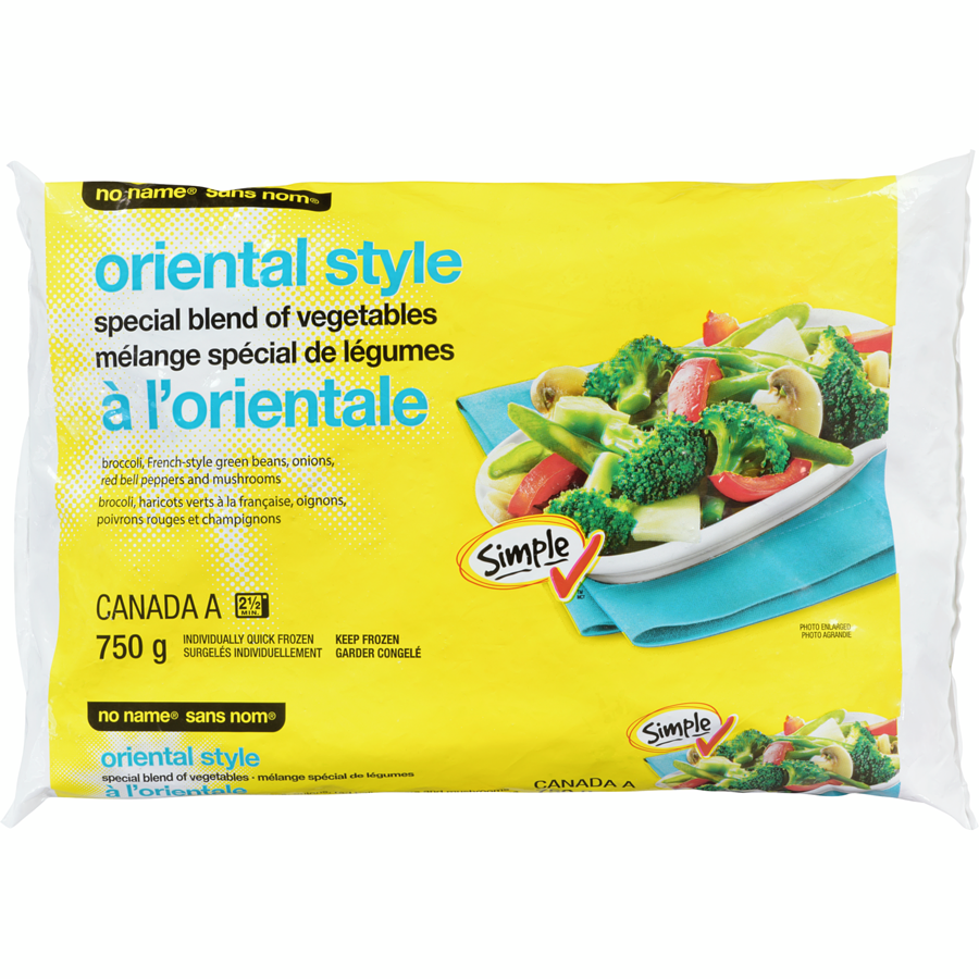 No Name Oriental Mixed Vegetables