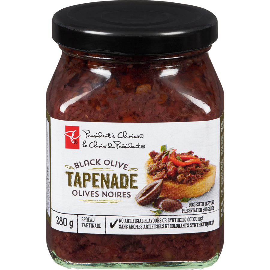 President's Choice Black Olive Tapenade