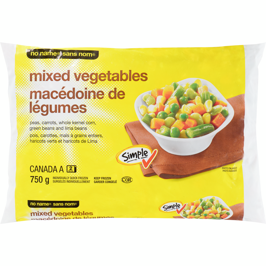 No Name Mixed Vegetables