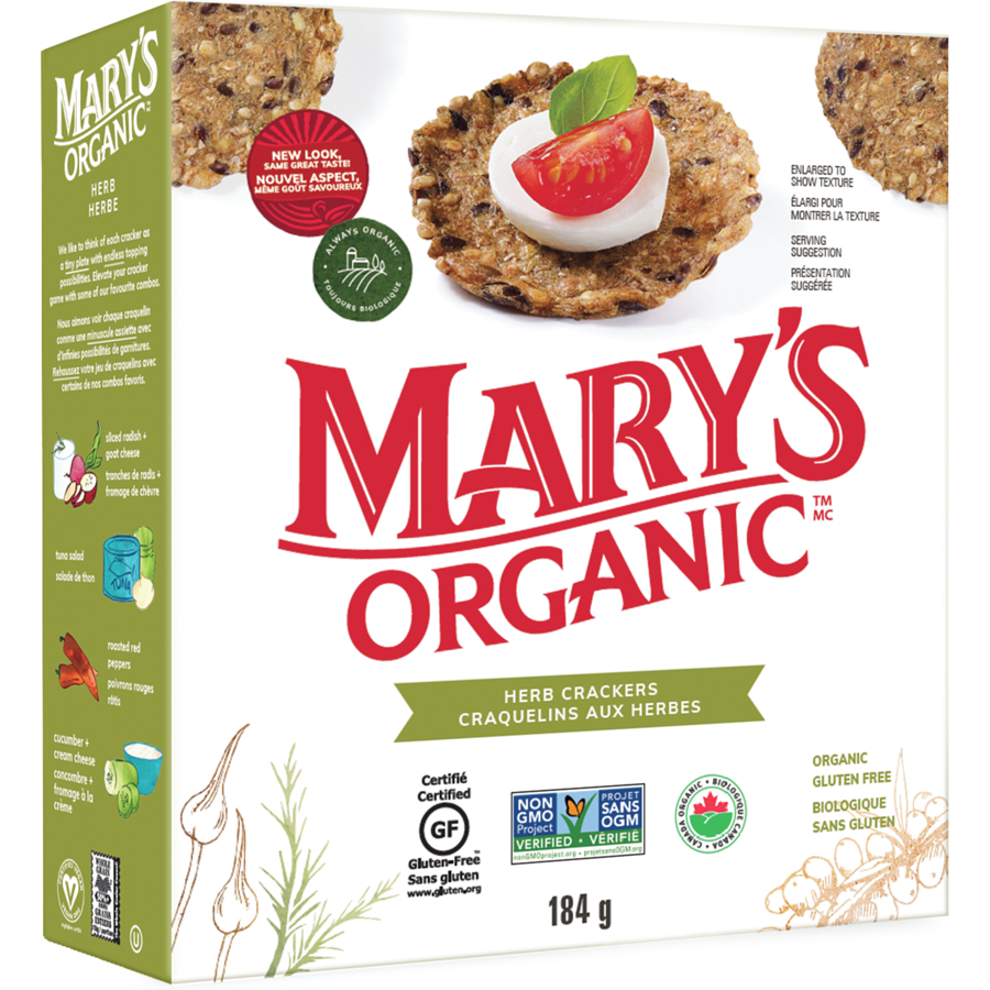 Mary's Organic Herb Crackers