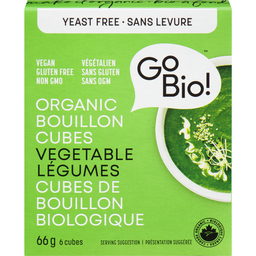 Go Bio Organic Yeast-Free Vegan Bouillon Cubes