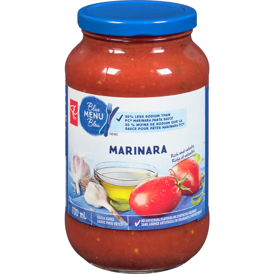 President's Choice Blue Menu Marinara Pasta Sauce