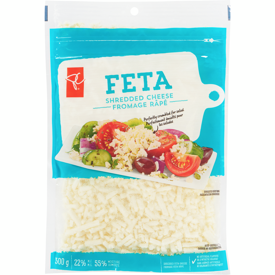 President's Choice Feta Cheese Shreds