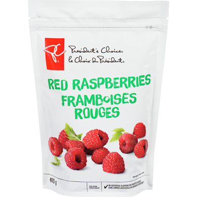 President's Choice Whole Red Raspberries