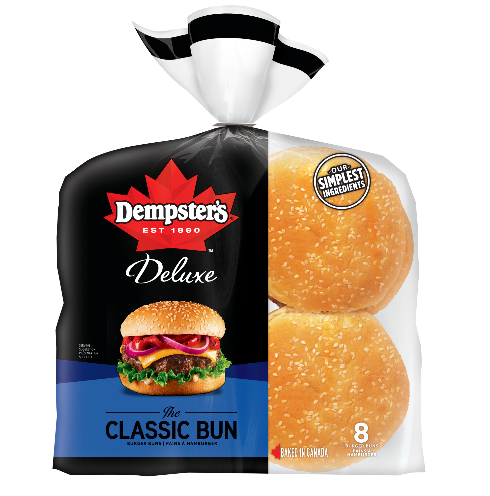 Dempster's Deluxe Hamburger Buns